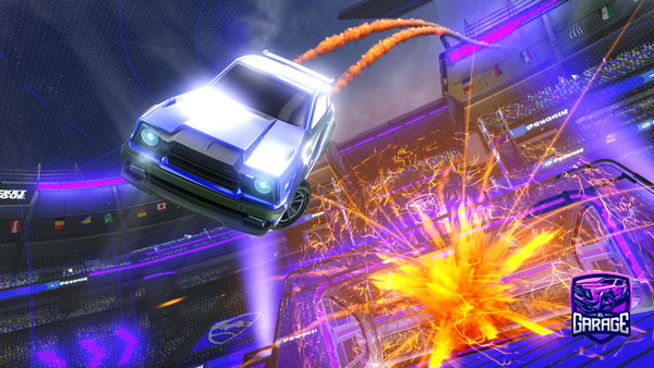 A Rocket League car design from CraftySteak7703