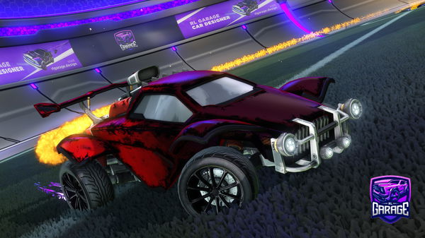 A Rocket League car design from VaveAtomic