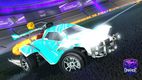 A Rocket League car design from SUPERS0NIC