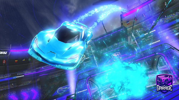 A Rocket League car design from Beastballsszz