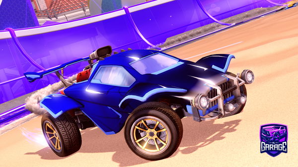 A Rocket League car design from Mickler-Kid01