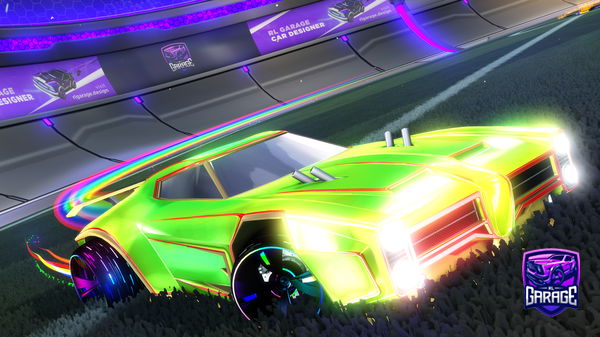 A Rocket League car design from Luminous_fad8