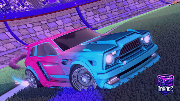 A Rocket League car design from Nxrbz_