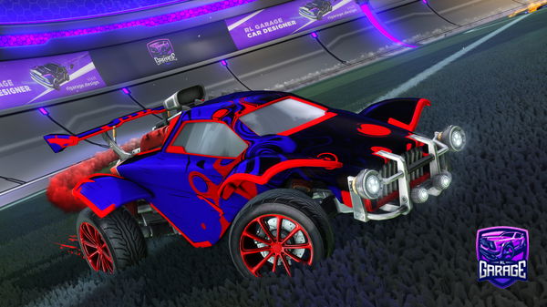 A Rocket League car design from HarbingerGXT