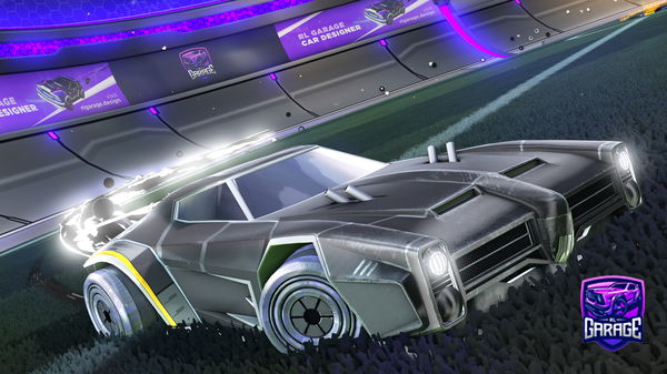 A Rocket League car design from WildGrayWolf