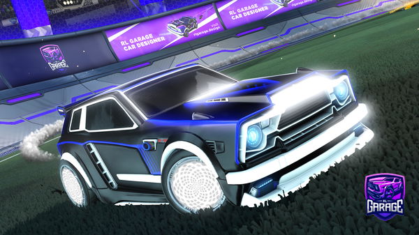 A Rocket League car design from GrandBass