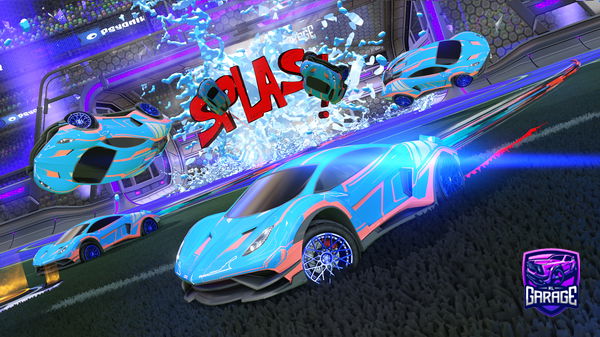 A Rocket League car design from Drifter332906