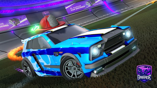 A Rocket League car design from BaumTigger