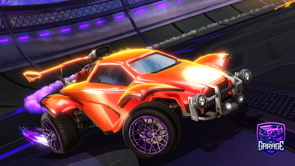 A Rocket League car design from LucasPut