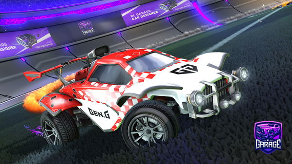 A Rocket League car design from JULA11