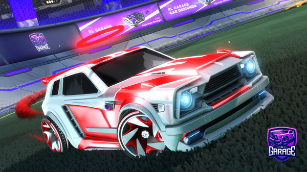 A Rocket League car design from Daanvdd_