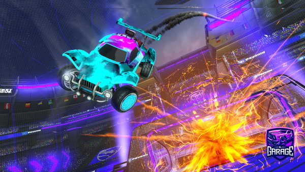 A Rocket League car design from StrawZurc