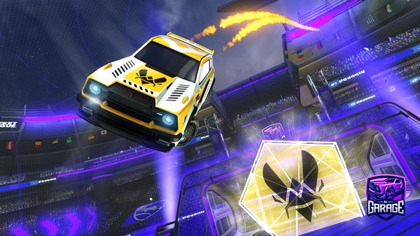 A Rocket League car design from Cory960