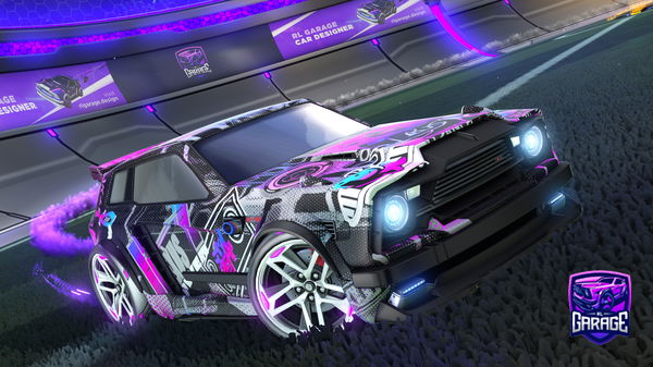 A Rocket League car design from mrpelisas