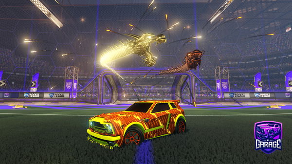 A Rocket League car design from Miles3247