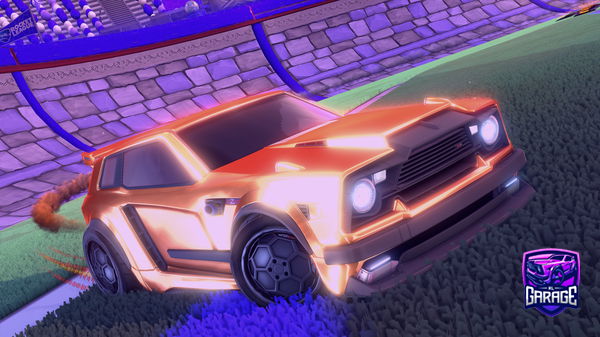 A Rocket League car design from lucky_luca12