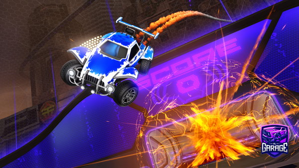 A Rocket League car design from whiteoctane12345
