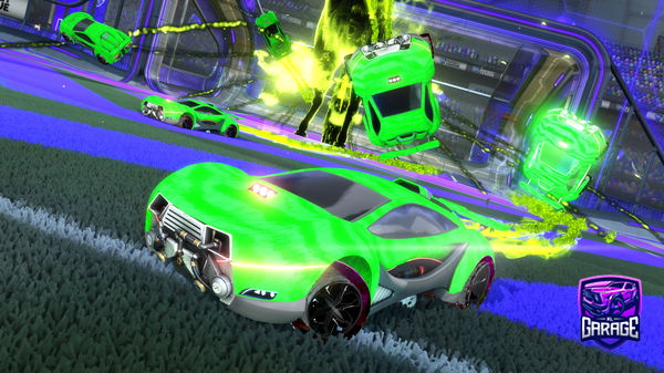 A Rocket League car design from lucas098br