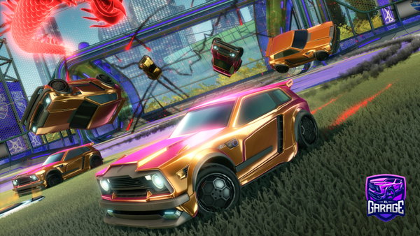 A Rocket League car design from Squishy3800
