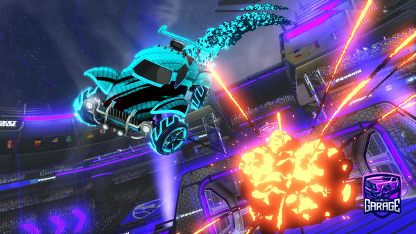 A Rocket League car design from titox1111