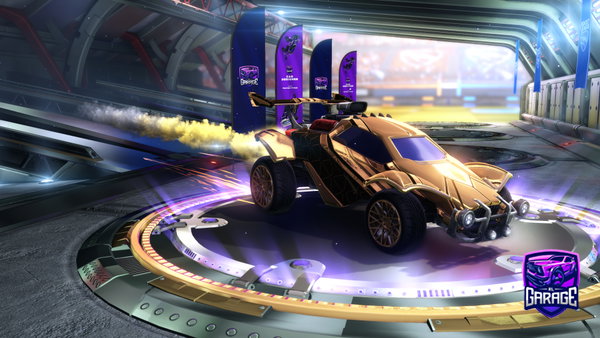 A Rocket League car design from moufas12