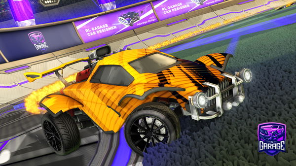 A Rocket League car design from chlls