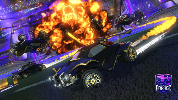 A Rocket League car design from EneRG1143