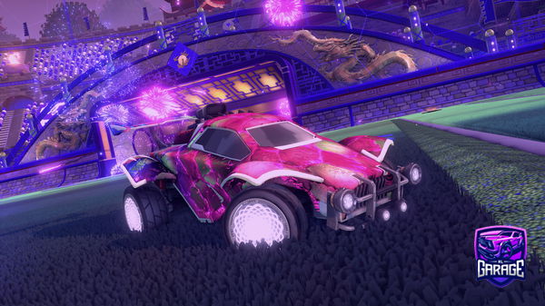 A Rocket League car design from SmallMc