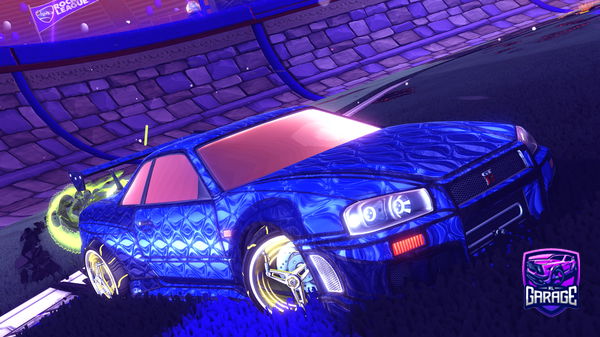 A Rocket League car design from Tuggok