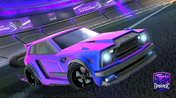 A Rocket League car design from Juju9171