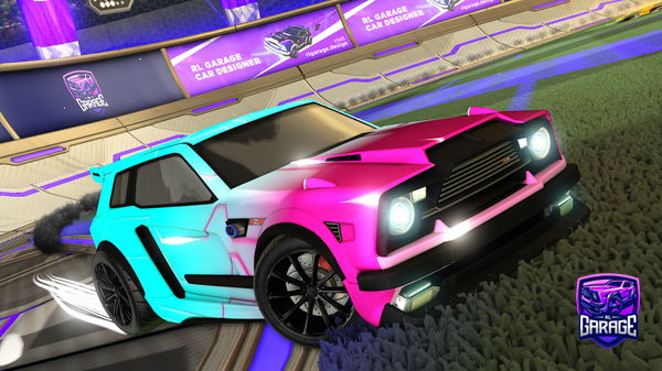 A Rocket League car design from sqxintz_