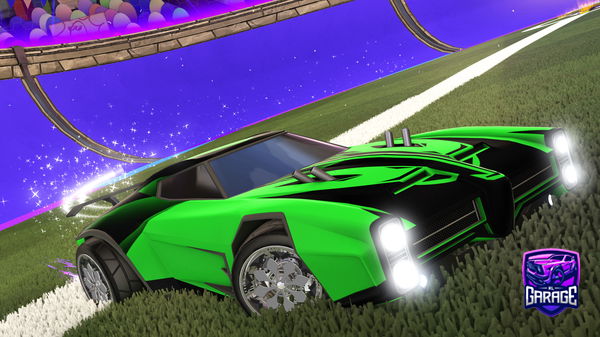 A Rocket League car design from Slashyboi