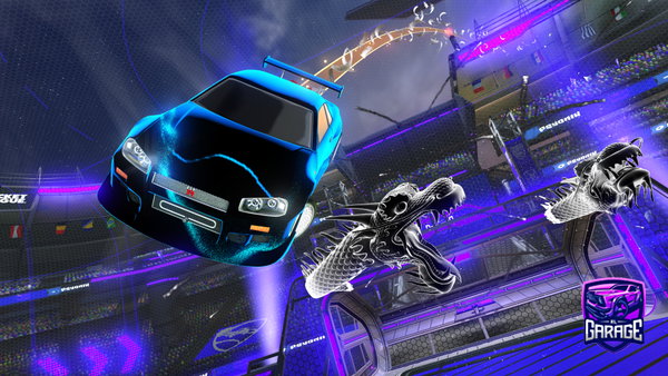 A Rocket League car design from Nuggetsiah247