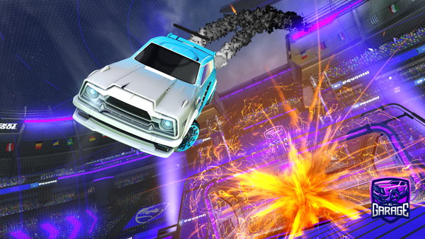 A Rocket League car design from Chozen1