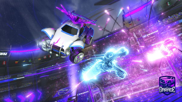 A Rocket League car design from UnderZombie001