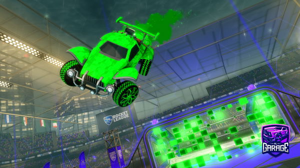 A Rocket League car design from Ghoul-Fine