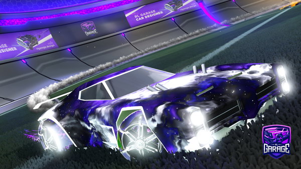 A Rocket League car design from fak3t0m