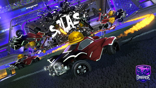 A Rocket League car design from SaVaGeHoRsEmAn12