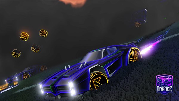 A Rocket League car design from AQUAKYE