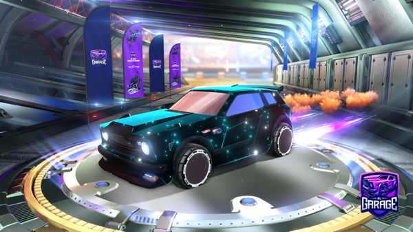 A Rocket League car design from Zoroark63