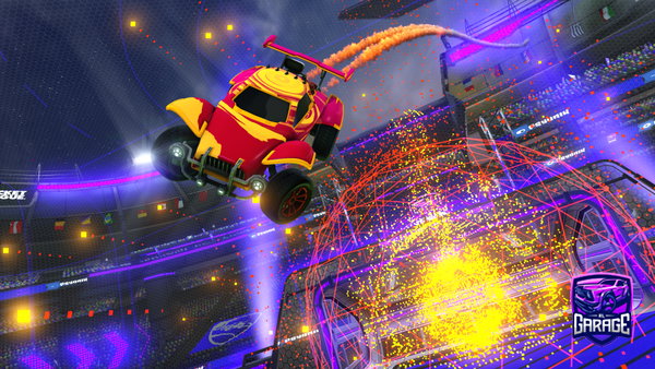 A Rocket League car design from King_Fred