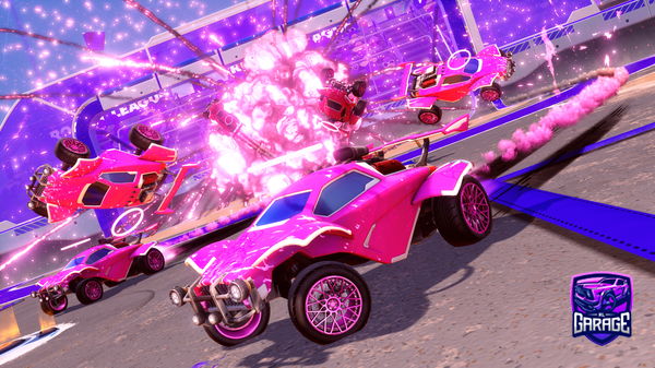 A Rocket League car design from teckball