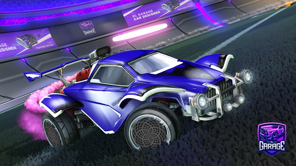 A Rocket League car design from oneidontwant