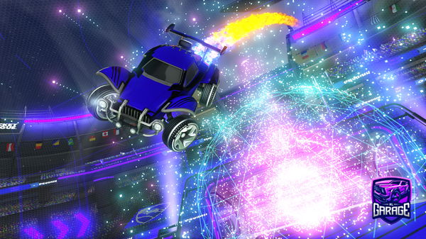 A Rocket League car design from LucaTony24