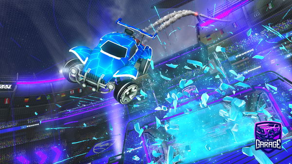 A Rocket League car design from Bongers