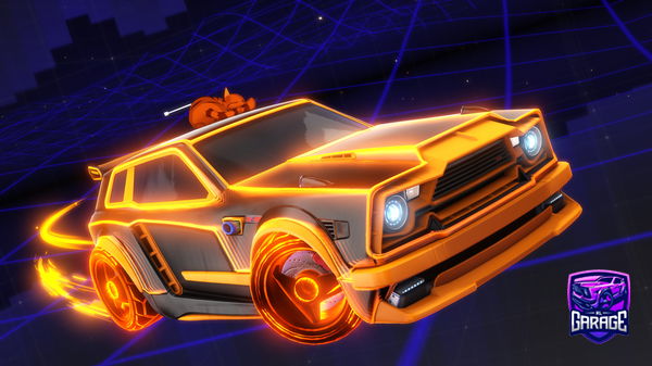 A Rocket League car design from Allegedpsycho