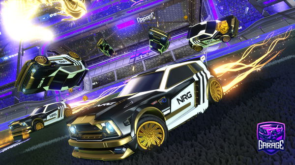 A Rocket League car design from Rocketcam223