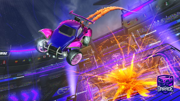 A Rocket League car design from Kwazh