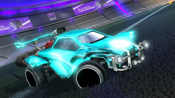 A Rocket League car design from BtoXXX