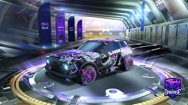 A Rocket League car design from xhiriu